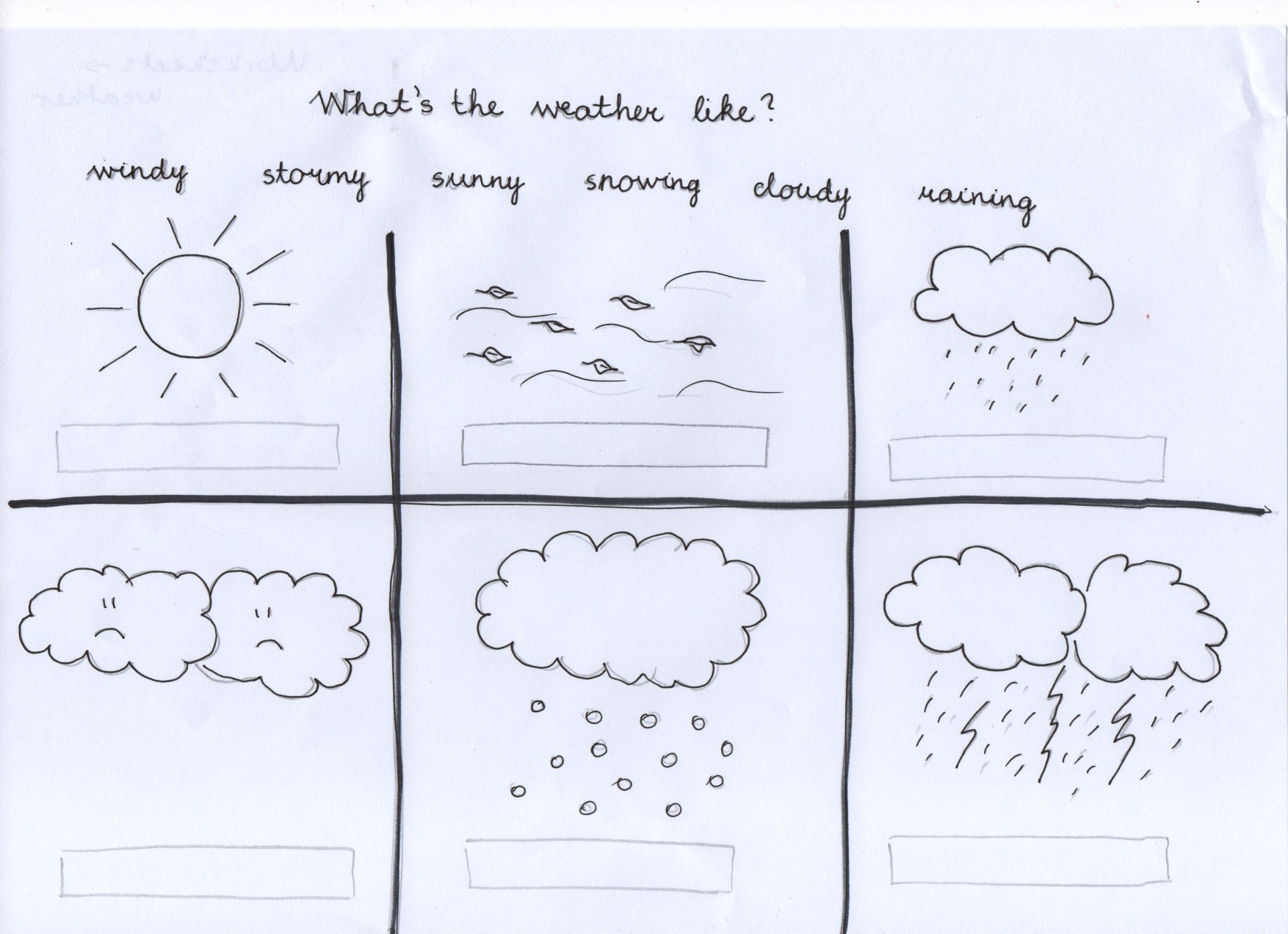 weather homework worksheets